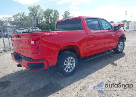 2023 Chevrolet Silverado 1500 4Wd Short Bed Rst from USA, damaged, VIN 1GCUDEED5PZ236616